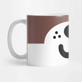 Brown Dog Mask Mug